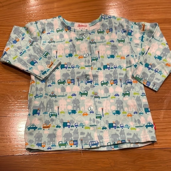 ZUTANO 6-12 M Button Up Good Condition - Picture 1 of 2